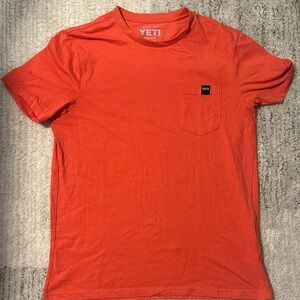 YETI Red Short Sleeve Tee